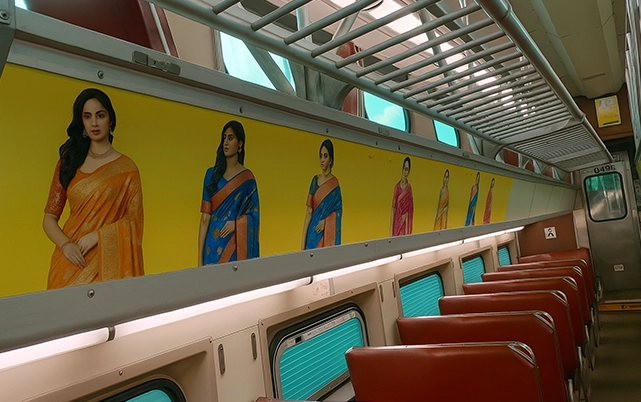 Expert train advertising and railway branding in Pondicherry to boost visibility across passenger routes