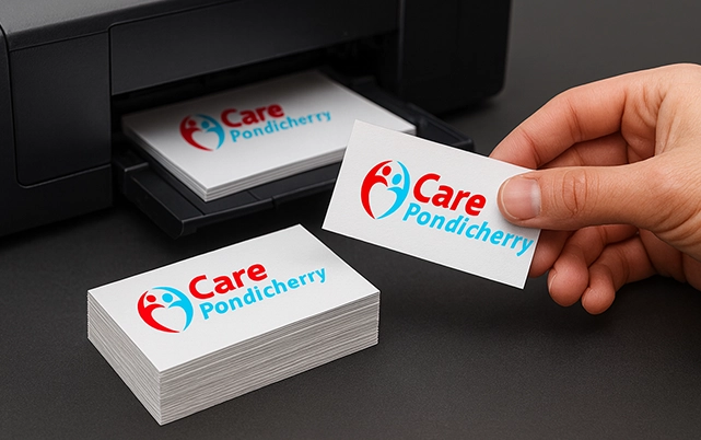 High-quality business visiting card printing services in Pondicherry for professionals and companies.