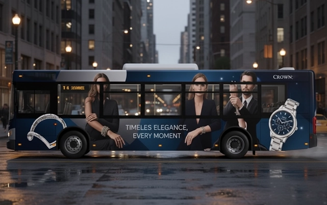 Creative bus branding and outdoor advertising solutions in Pondicherry to enhance brand visibility and reach