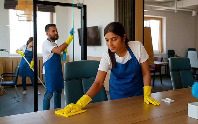 Professional customized housekeeping services in Pondicherry for homes, offices, and commercial spaces