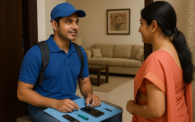 Get doorstep mobile & tablet repair in Pondicherry with expert service at an affordable price