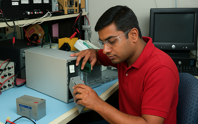 Trusted doorstep UPS repair and maintenance in Pondicherry for homes, offices, and industrial power backup needs.