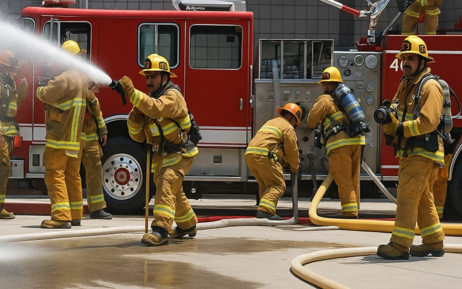 Professional emergency fire services in Pondicherry providing quick response, safety, and protection