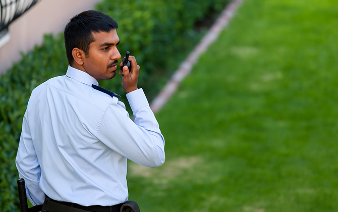 Trusted home security services in Pondicherry with trained guards for safety of houses and apartments
