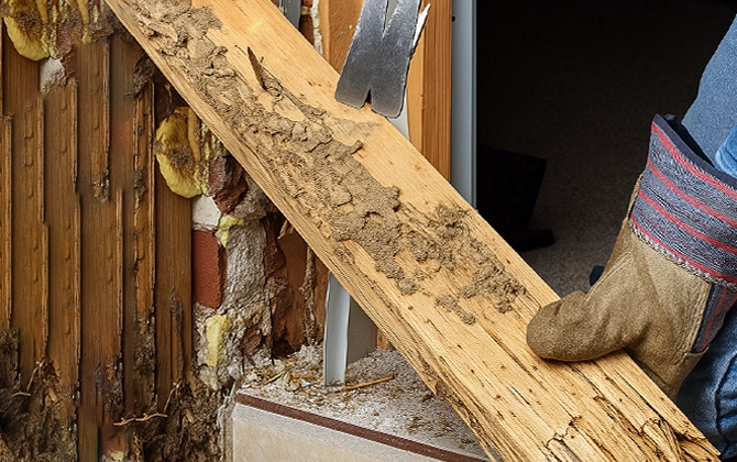 Professional termite inspection and treatment services for homes in Pondicherry to prevent damage and infestations