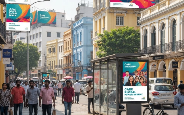 Eye-catching poster campaigns and outdoor advertising services in Pondicherry to boost brand visibility