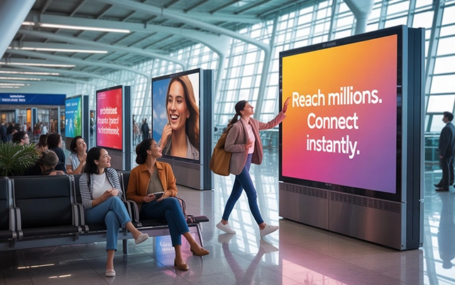High-quality professional airport advertisement in Pondicherry to boost brand visibility and reach